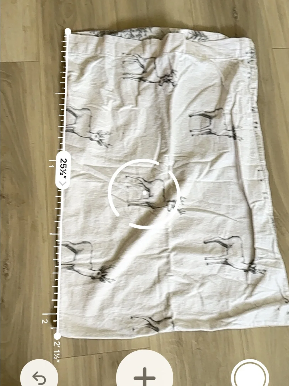 Cabin Pillowcase Rustic Lodge Wildlife Bear Deer Bedding 25.5”